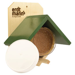 Erdtmanns Erdnusspaste für Wildvögel mit Halterung 500 g – Bild 1 von 3