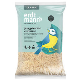 Erdtmanns Fein gehackte Erdnüsse für Wildvögel und Eichhörnchen 25 kg – Bild 1 von 2