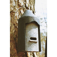 Produktbild von Erdtmanns Fledermauskasten aus Holzbeton in Grau - 1 Stk.