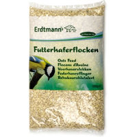 Produktbild von Erdtmanns Futterhaferflocken Ergänzungsfutter für Wildvögel 1 kg