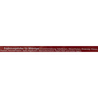 Produktbild von Erdtmanns Futtersonne PLUS Frucht & Gemüse mit Futterhalter für Wildvögel und Tauben 400 g