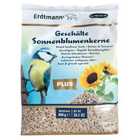 Produktbild von Erdtmanns geschälte Sonnenblumenkerne PLUS für Wildvögel 800 g
