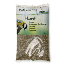 Erdtmanns Hanfsamen Wildvogel Ergänzungsfutter 1 kg - 1 kg – Bild 1 von 3
