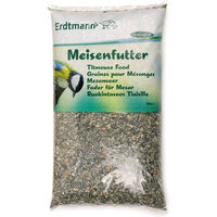 Produktbild von Erdtmanns Meisenfutter Wildvogel-Streufutter ohne Weizen 5kg - 3 x 5 kg