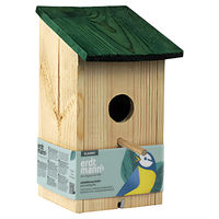 Produktbild von Erdtmanns Meisenkasten aus Naturholz für Wildvögel wie Meisen und Spatzen