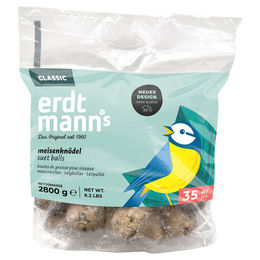 Produktbild von Erdtmanns Meisenknödel für Wildvögel Nachfüllpack 2,8 kg