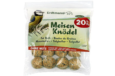 Erdtmanns Meisenknödel für Wildvögel ohne Netz 1600 g – Bild 1 von 4