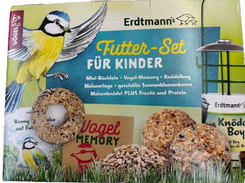 Erdtmanns Meisenknödel Futter-Set für Wildvögel und Tauben 800g – Bild 1 von 3