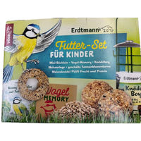 Produktbild von Erdtmanns Meisenknödel Futter-Set für Wildvögel und Tauben 800g
