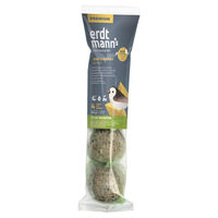 Produktbild von Erdtmanns Meisenknödel Plus Kräuter Ganzjahresfutter für Wildvögel 350 g