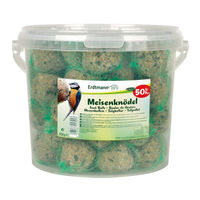 Produktbild von Erdtmanns Meisenknödel Wildvogelfutter für Meisen und Wildvögel - 100 x 500 g