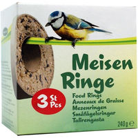 Produktbild von Erdtmanns Meisenringe für Wildvögel 3 Stück energiereich