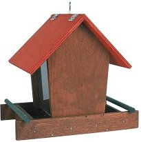Produktbild von Erdtmanns Silohäuschen Oslo Vogelhaus aus Holz in Braun 17x21x19,5 cm