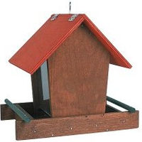 Produktbild von Erdtmanns Silohäuschen Oslo Vogelhaus aus Holz in Braun 17x21x19,5 cm