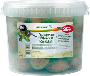Erdtmanns Sommer-Meisenknödel für Wildvögel mit Haferflocken, Früchten und Saaten 3 kg - 3000 g – Bild 1 von 7