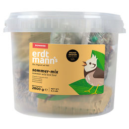 Erdtmanns Sommer-Mix Wildvogel Streufutter mit Früchten und Getreide 2,6 kg – Bild 1 von 4