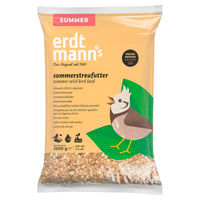 Produktbild von Erdtmanns Sommerstreufutter für Wildvögel mit getrockneten Früchten und Sonnenblumenkernen 2500g