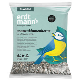 Erdtmanns Sonnenblumenkerne für Wildvögel 5 kg - 5 kg – Bild 1 von 2