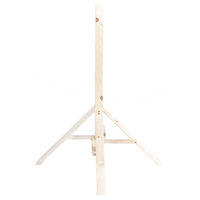 Produktbild von Erdtmanns Vogelhausständer aus Holz in Hellbeige mit 104 cm Höhe