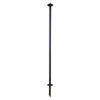 Produktbild von Erdtmanns Vogelhausständer Spieß aus Metall in Schwarz 121 cm