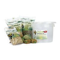 Produktbild von Erdtmanns Wildvogel-Futterset Ganzjähriges Streufutter im Eimer 2,8 kg - 2800 g