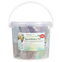 Produktbild von Erdtmanns Wildvogel Spezialfutter-Set Streufutter im Eimer 3 kg