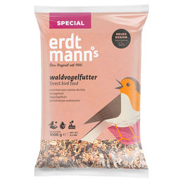 Produktbild von Erdtmanns Wildvogel Streufutter Waldvogelfutter 1 kg