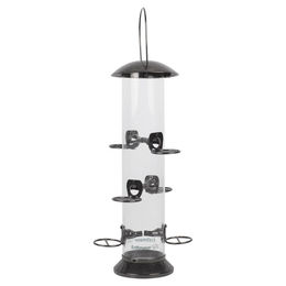 Erdtmans Futtersäule Big Tower XL transparente Vogelfuttersäule für Wildvögel 40x8,5 cm – Bild 1 von 12