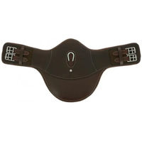 Produktbild von Eric Thomas Fitter Bauchschutz Kurzgurt aus Leder in Braun 50 cm