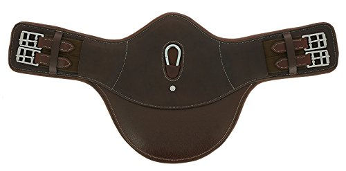 Produktbild von Eric Thomas Fitter Bauchschutz Kurzgurt aus Leder in Havana Braun 60 cm