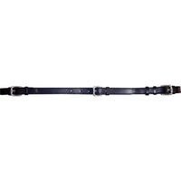 Produktbild von Eric Thomas Horse-Ball Pick-up-Gurt für Kinder aus Leder Schwarz 57/70 cm