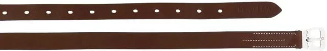 Eric Thomas Hybrid Steigbügelriemen aus Leder in Braun 125 cm lang und 25 mm breit – Bild 1 von 2