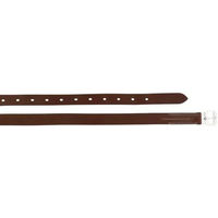 Produktbild von Eric Thomas Hybrid Steigbügelriemen aus Leder in Braun 125 cm lang und 25 mm breit
