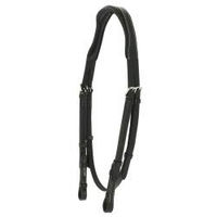 Produktbild von Eric Thomas Pro Découpée Genickstück für Warmblut Pferde in Schwarz