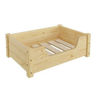 Produktbild von Erst-Holz Tierbett für Hunde und Katzen aus Kiefer Natur 60x40 cm