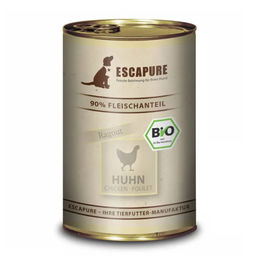 Escapure Bio Nassfutter Huhn Ragout mit hohem Fleischanteil 6 x 400 g – Bild 1 von 1
