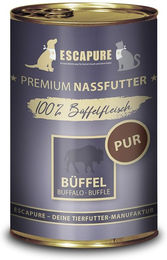 Escapure Büffel PUR Getreidefrei Hundefutter 6x400g – Bild 1 von 2