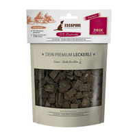 Produktbild von Escapure Funktionssnack Fleckerl mit Heilerde und Ziege Monoprotein 6 x 150 g