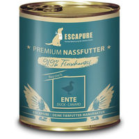 Produktbild von Escapure Hundefutter Ente Stückchen in Sauce mit hohem Fleischanteil 6x800g