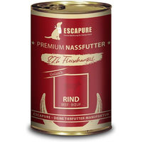 Produktbild von Escapure Hundefutter Rinder Gulasch Menü Stückchen in Sauce 6x400g