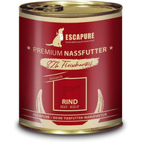 Produktbild von Escapure Hundefutter Rinder Gulasch Stückchen in Sauce mit hohem Fleischanteil 6x800g