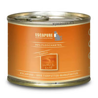 Produktbild von Escapure Katzen Nassfutter Lachs und Kalb 6 x 200 g
