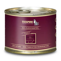 Produktbild von Escapure Katzen Nassfutter Lamm und Rind 6 x 200 g