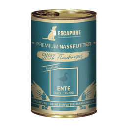 Produktbild von Escapure Nassfutter Ente Monoprotein mit hohem Fleischanteil 6 x 400 g