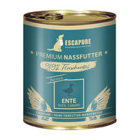 Produktbild von Escapure Nassfutter Ente Monoprotein mit hohem Fleischanteil 6 x 800 g Dose