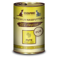 Produktbild von Escapure Nassfutter Pute Monoprotein Hypoallergen 6x400g