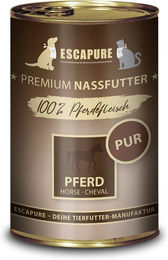 Produktbild von Escapure Pferd Nassfutter PUR Monoprotein Ausschlussdiät 6x400g