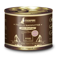 Produktbild von Escapure Pferdenassfutter Geschnetzeltes 6 x 200 g