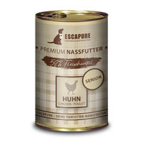 Produktbild von Escapure Senior Hundefutter Hähnchen Monoprotein Stückchen in Sauce 6 x 400 g