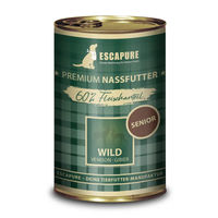Produktbild von Escapure Senior Hundefutter Wild Hirsch Monoprotein Stückchen in Sauce 6 x 400 g